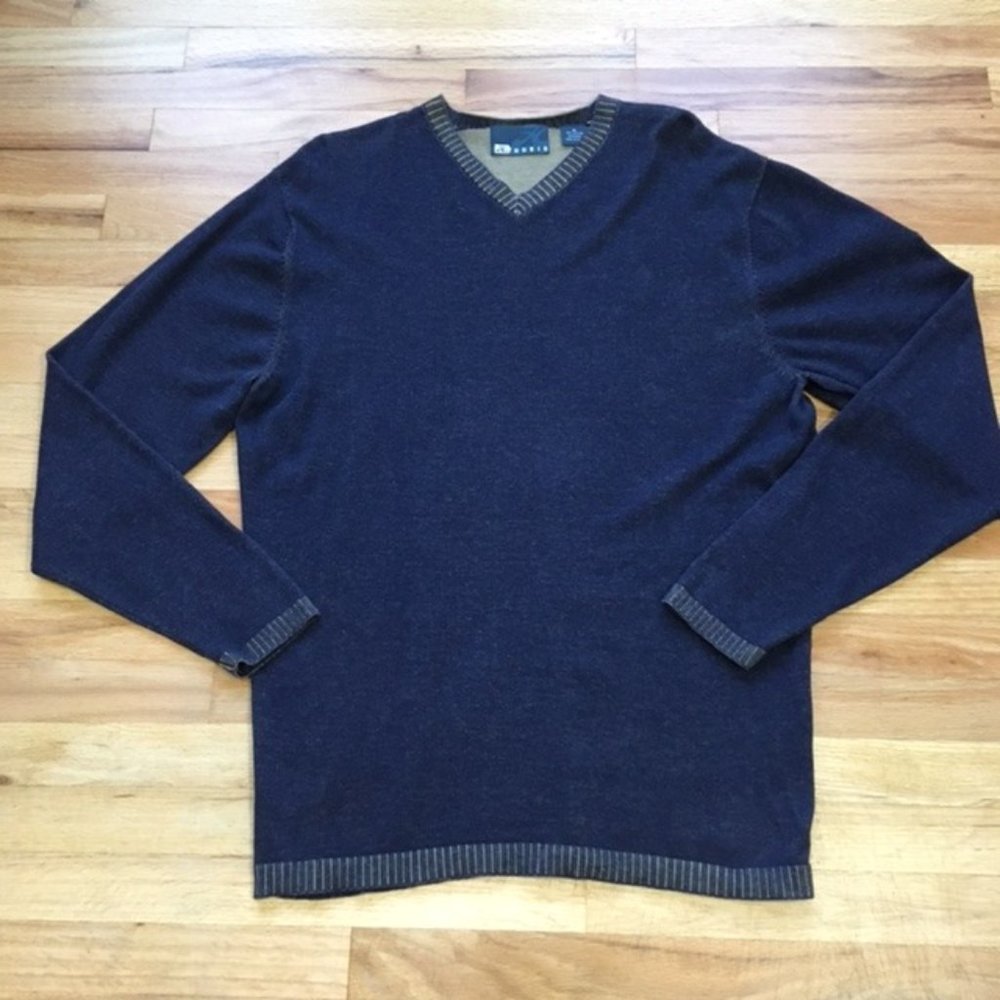 NWOT - Hobie, Men, V-Neck Surf Sweater, Long Sleeve, Navy Blue, size M